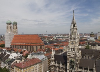 paysage ville de Munich