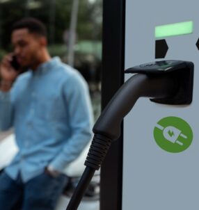 borne de recharge électrique